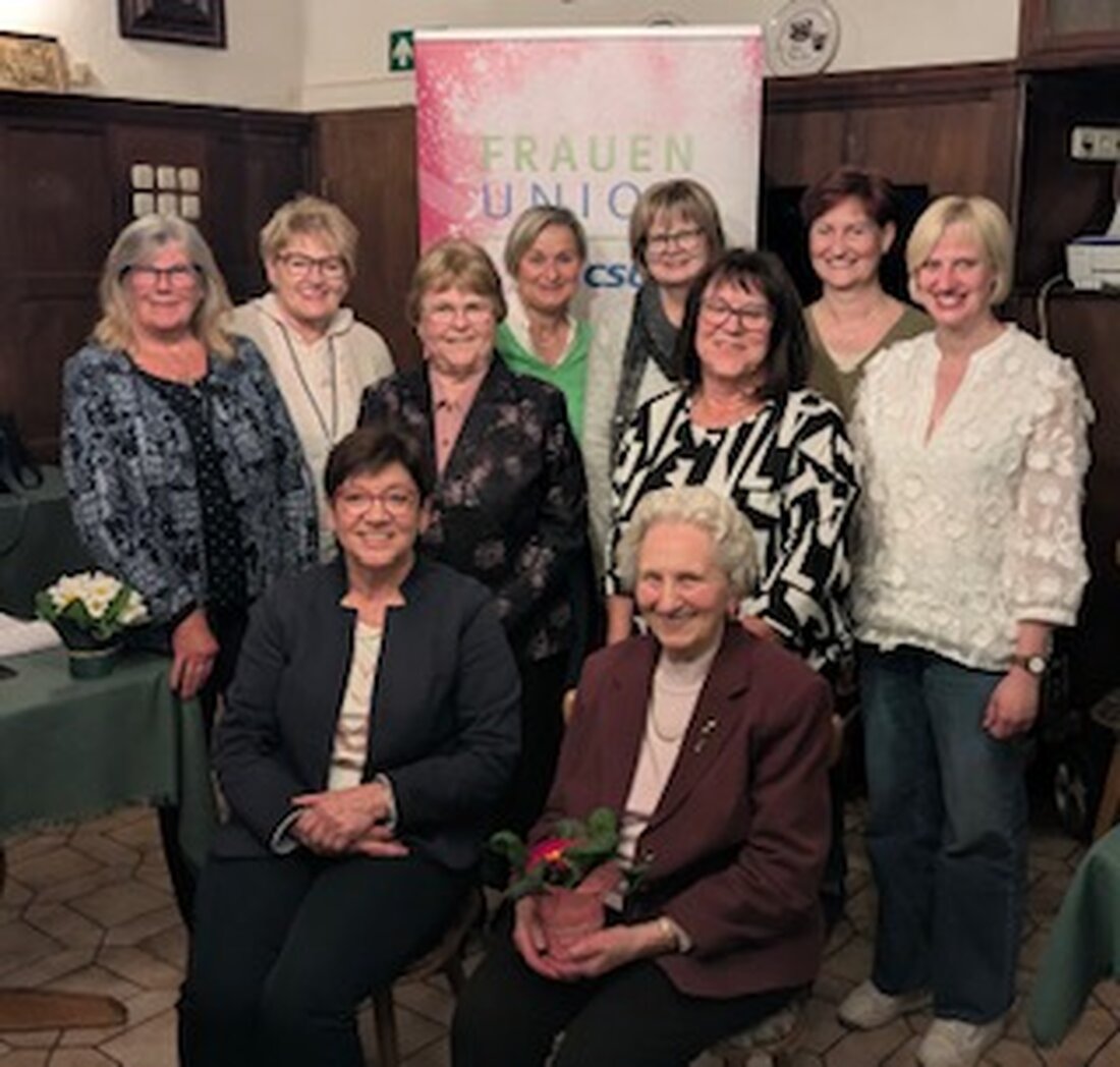 Neustadt/WN. Bei der Frauenunion Neustadt geht's mit großem Engagement und Teamgeist weiter, die Vorsitzende lud zur Jahreshauptversammlung mit Neuwahlen ins Gasthaus Weißes Rößl ein. 