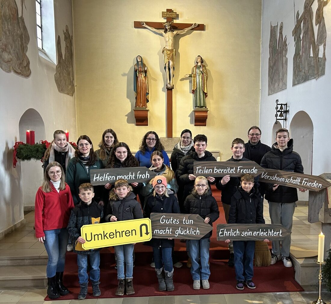 Immenreuth. Am dritten Adventssonntag fand in der Herz-Jesu-Pfarrkirche ein Familiengottesdienst unter Mitwirkung des Kinder- und Jugendchor "Bunte Töne" statt.