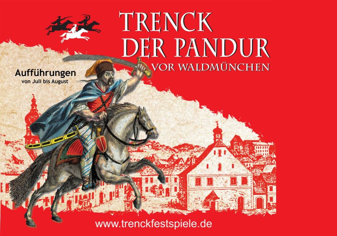 Waldmünchen. Der Trenckverein Waldmünchen organisiert das historische Freilichtfestspiel "Trenck der Pandur vor Waldmünchen" auf der Freilichtbühne in Waldmünchen. Tickets für die Veranstaltung, die vom 12. Juli bis zum 16. August 2025 stattfindet, sind auf okticket.de erhältlich.