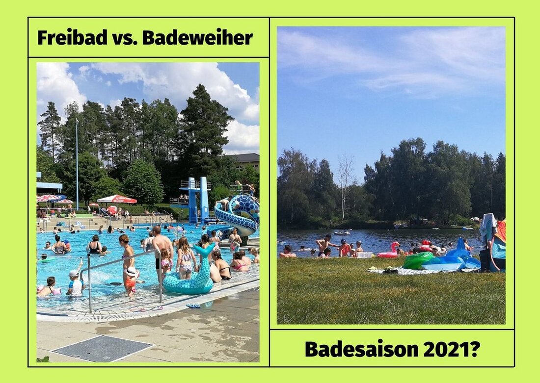 Nordoberpfalz. Erste sonnige und warme Tage versetzen uns in Sommerlaune. Welcher Typ bist du? Badesee oder Freibad? Eine Frage, die sich stellt: Was wird - pandemiebedingt - aus der Badesaison 2021?