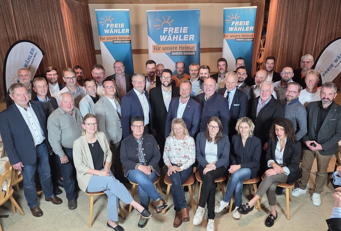 Amberg-Sulzbach. Die Freien Wähler stellten einstimmig 60 Kandidaten für die Kreistagswahl am 8. März 2026 auf. Spitzenkandidat ist Stefan Kroher.