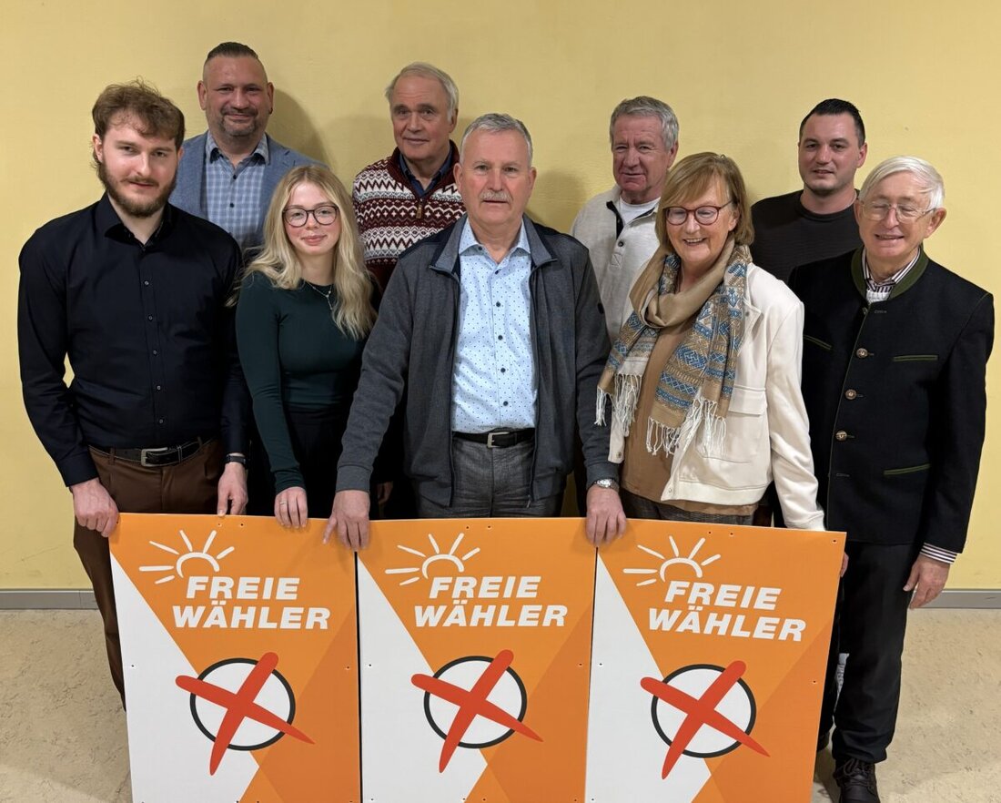 Etzenricht. Die Freien Wähler treten erstmals zur Gemeinderatswahl am 8. März an. Einstimmig gewählt, will das Team um Gabriela Bäumler die Gemeinde mit starker Gemeinschaft, Nachhaltigkeit und lokalen Projekten gestalten.