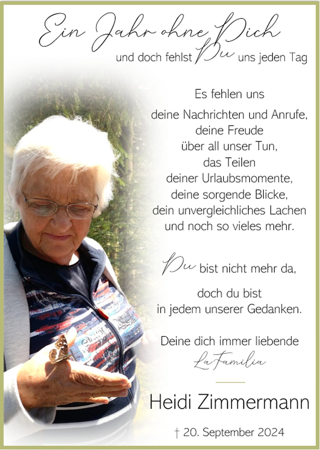 Begleitet durch: Bestattung Gronauer - Altenstadt/WN