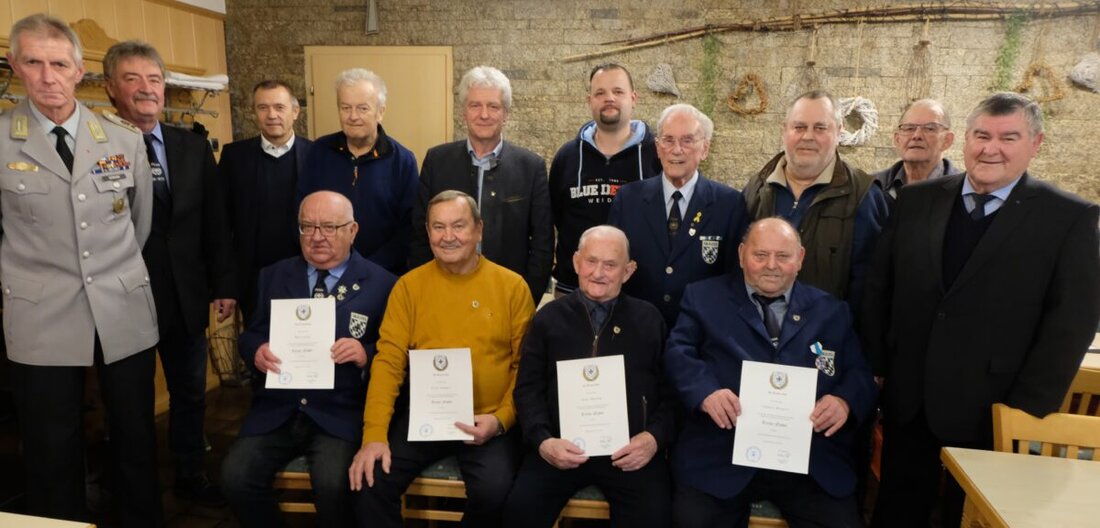 Floß. Tradition und Zusammenhalt prägen die Soldatenkameradschaft 1870 während der Jahreshauptversammlung. Mitgliederbetreuung hat Priorität, es gab jedoch keine Neuzugänge und die Mitgliederzahl liegt bei 76.