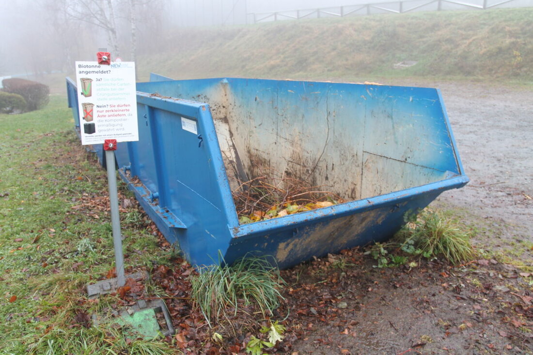 Georgenberg/Pleystein/Waidhaus. Nach einem Schreiben des Landratsamtes Neustadt/WN übernimmt der Landkreis die Kosten für die Entsorgung der Grün- und Gartenabfälle über die öffentlichen Grüngutcontainer für das Jahr 2024 bis einschließlich Samstag, 30. November.