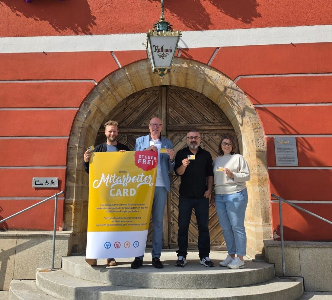 Burglengenfeld. Das Wirtschaftsforum stellte im Rathaus eine Gutscheinkarte für den steuerfreien Sachbezug vor, die Handel, Gastronomie sowie Freizeit und Kultur stärkt. Unternehmen können bis zu 50 € monatlich aufladen.