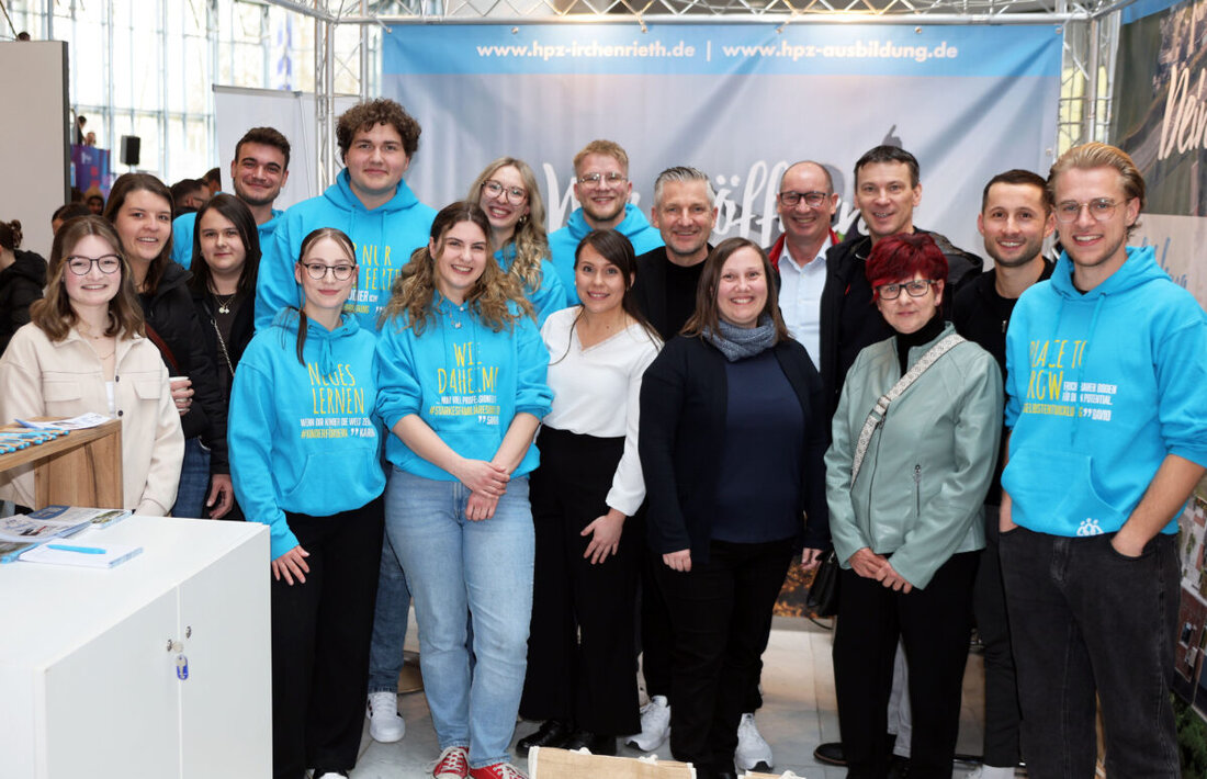 Irchenrieth/Weiden. Die Ausbildungsmesse in der Max-Reger-Halle lockte 6.000 Besucher und 145 Aussteller; das HPZ war mittendrin. Laura Hösl zeigt, wie aus einem Messebesuch ein erfüllter Beruf im HPZ werden kann.