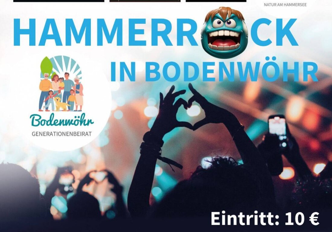 Bodenwöhr. Die Gemeinde Bodenwöhr ist Veranstalter und lädt in Bodenwöhr, Hammerseehalle zu einer Veranstaltung ein. Details und das Ticket finden Interessierte auf okticket.de, weitere Hinweise bietet die Gemeinde Bodenwöhr auf ihrer Homepage.