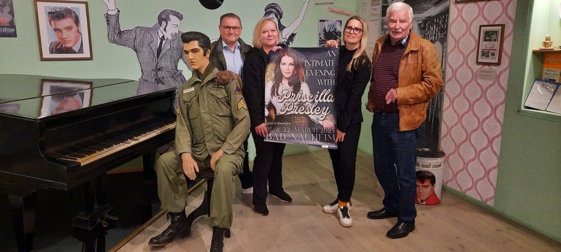 Grafenwöhr. Der Heimatverein erhielt ein von Priscilla Presley signiertes Plakat der März-Veranstaltung in Bad Nauheim. Es bereichert die Elvis-Dauerausstellung im Kultur- und Militärmuseum.
