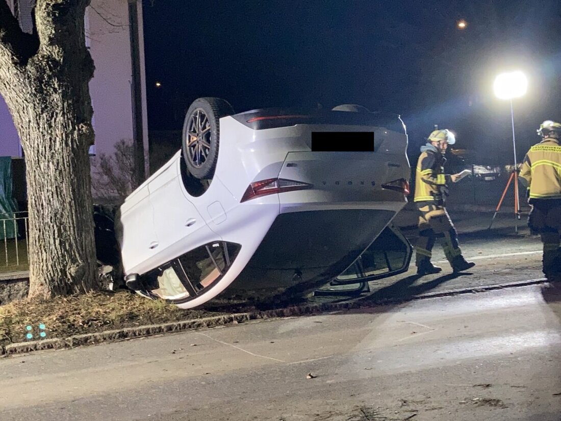 Tirschenreuth. Einen Verkehrsunfall der besonderen Art mussten am Samstagabend gegen 19.30 Uhr die Beamten der Polizeiinspektion Tirschenreuth aufnehmen. 