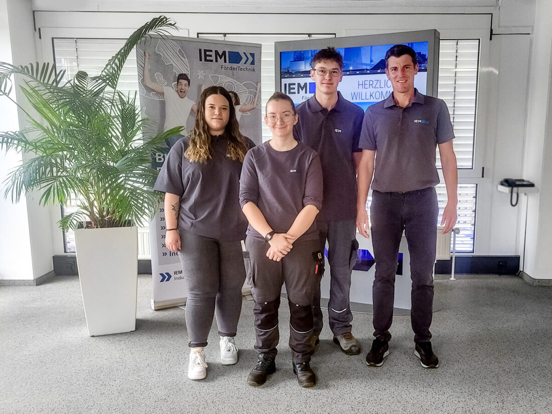 Kastl. Die IEM FörderTechnik GmbH begrüßt ihre neuen Auszubildenden für das Jahr 2024 und setzt auf frische Talente in technischen Berufen. Mit einem vereinfachten Bewerbungsverfahren bietet das Unternehmen zukunftssichere Karrieremöglichkeiten.