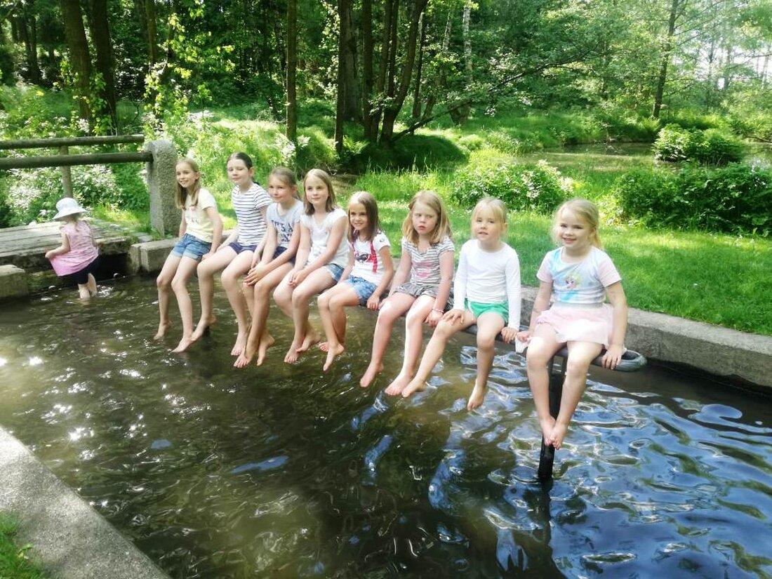 Moosbach. Zu einer Familienwanderung mit anschließendem Grillen hatte der OWV am Sonntag-Nachmittag eingeladen. Trotz hochsommerlichen Temperaturen konnte 1. Vorsitzender Josef Enslein viele Familien mit Kindern begrüßen, so dass sich 40 [&hellip;]