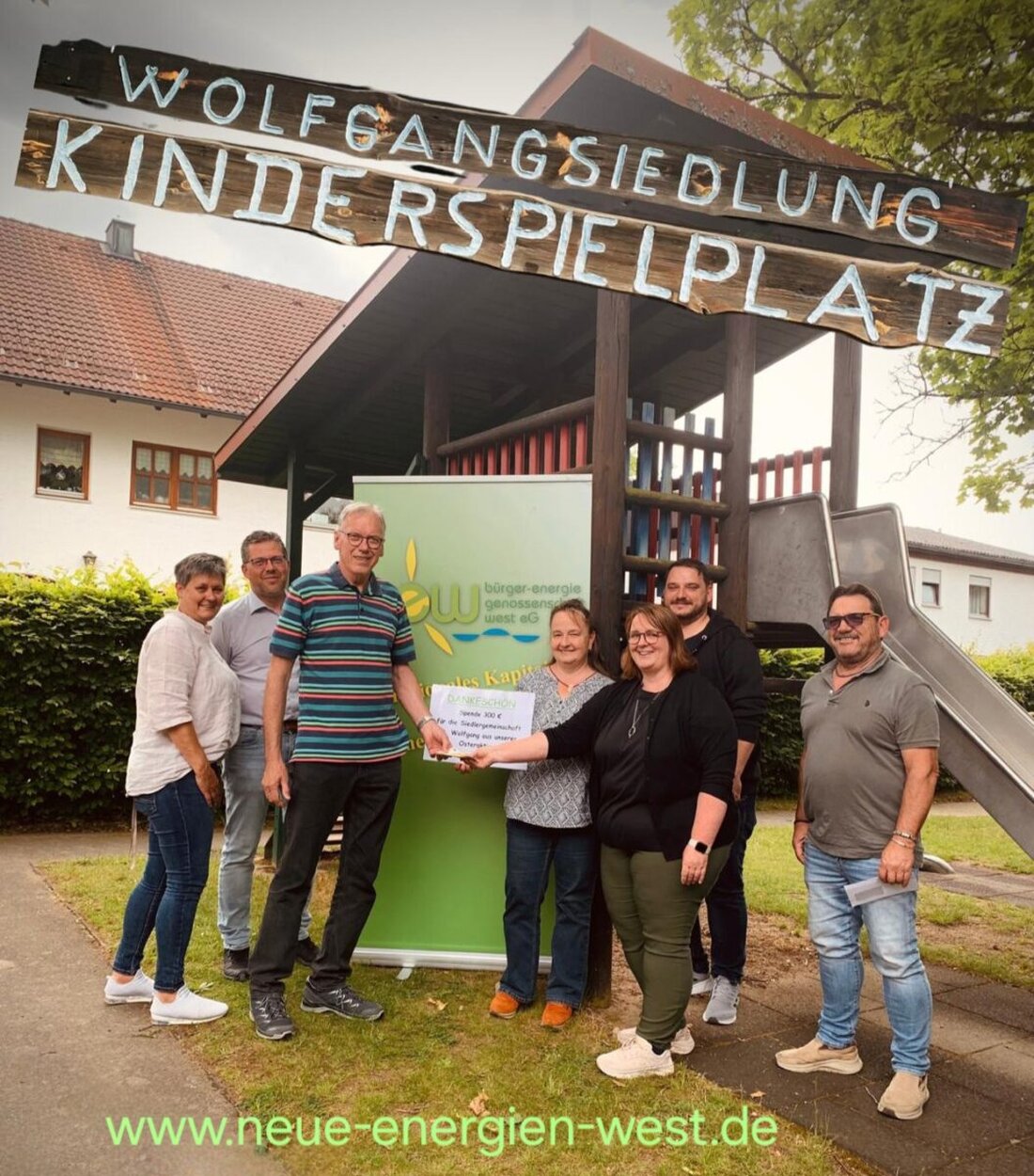 Grafenwöhr. Die Bürger-Energiegenossenschaft West eG aus Grafenwöhr veranstaltete in diesem Jahr zum ersten Mal eine Osteraktion auf dem Spielplatzgelände der Wolfgangsiedler. 