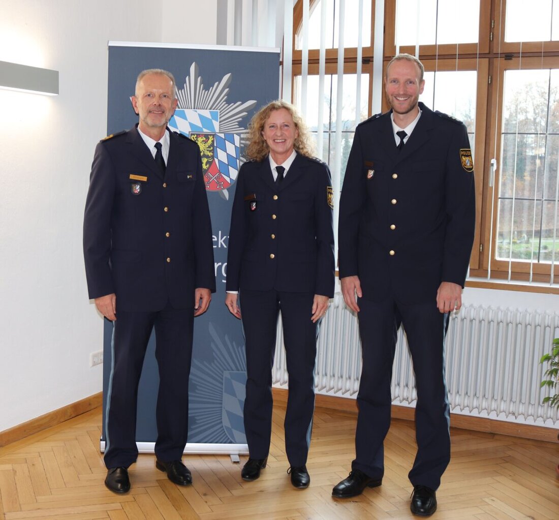 Nabburg. Alexander Reichsthaler wurde am 1. November 2024 als neuer Leiter der Polizeiinspektion Nabburg eingeführt, seine Amtszeit dauert sechs Monate.