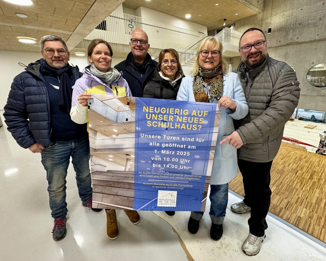 Kemnath. Die Realschule „Am Tor zur Oberpfalz“ öffnet am 1. März ihre Türen für Besucher. Sie bietet Führungen und Videokonferenzen für zukünftige Schüler an.