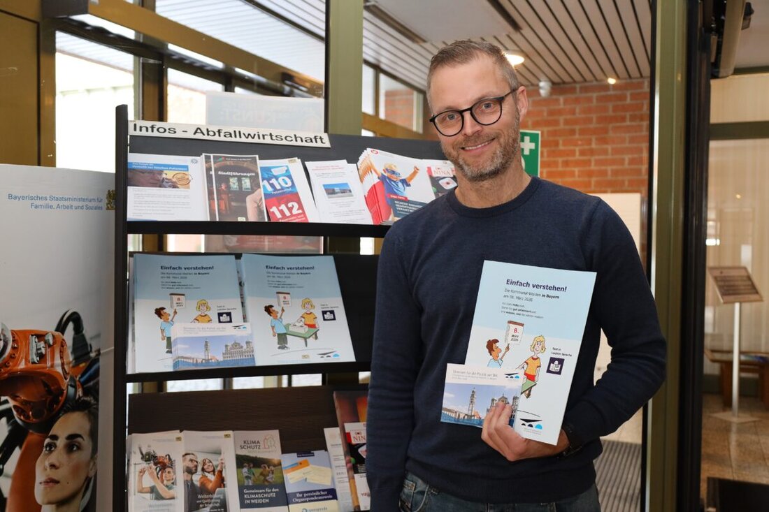 Weiden. Zur Kommunalwahl am 8. März 2026 gibt es neue Broschüren mit Basiswissen und einer Version in einfacher Sprache. Sie liegen gratis im Rathaus auf, sind aber auch online abrufbar.