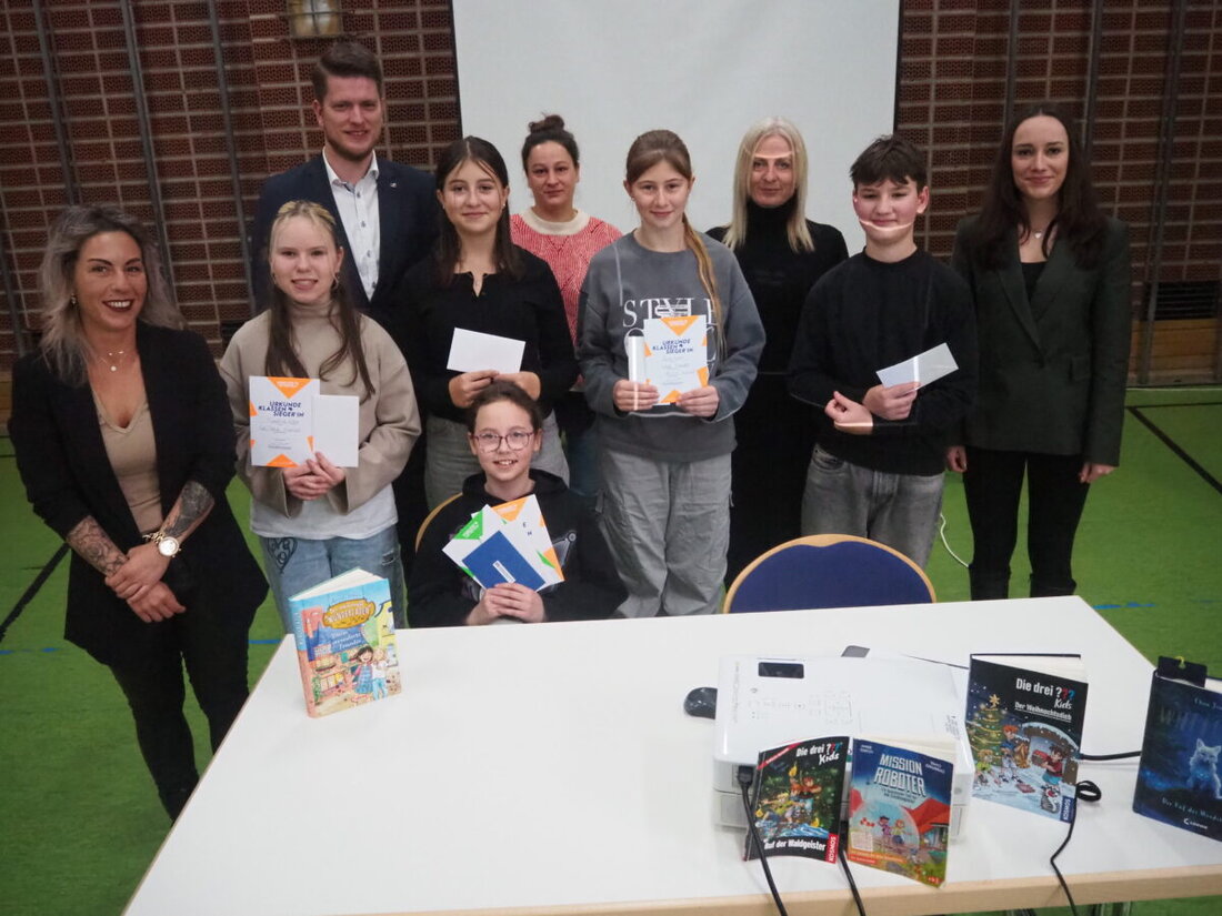 Erbendorf. Bei der Mittelschule Erbendorf holte Johanna Schmidt beim Vorlesewettbewerb der sechsten Klasse den Schulsieg mit einem Auszug aus „Der zuckersüße Wunderladen“. 