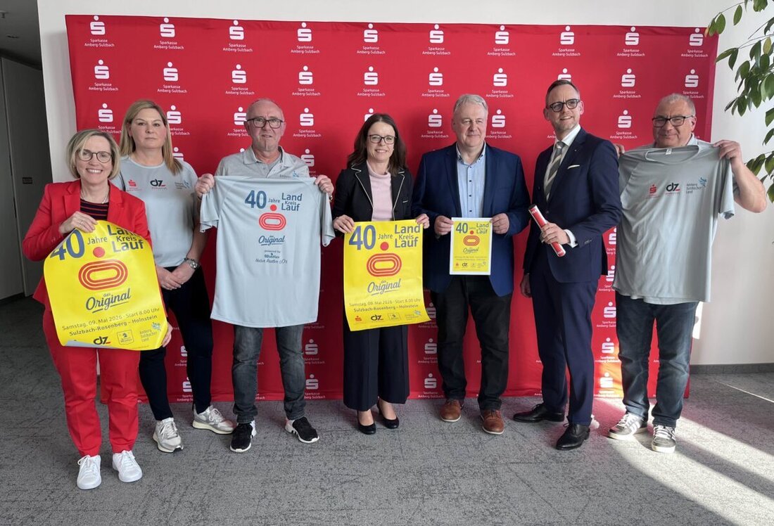 Amberg-Sulzbach. Der Landkreislauf feiert sein 40. Jubiläum und führt am 9. Mai 2026 von Sulzbach-Rosenberg nach Holnstein. Start ist um 8 Uhr; die Königsetappe geht nach Königstein. Es warten 57,9 Kilometer in elf Abschnitten.