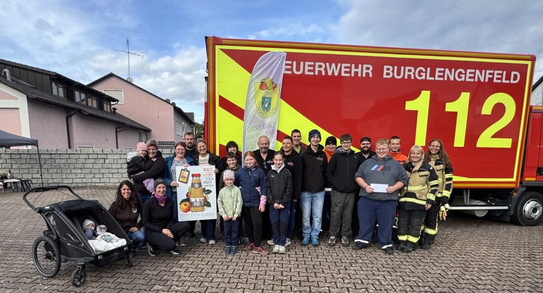 Teublitz. Der Landschaftspflegeverband Schwandorf sammelt heimisches Streuobst für Juradistl, um artenreiche Obstgärten zu erhalten. Den Wettbewerb gewann die Jugendfeuerwehr Teublitz mit 883 Kilogramm und 150 € Preisgeld.