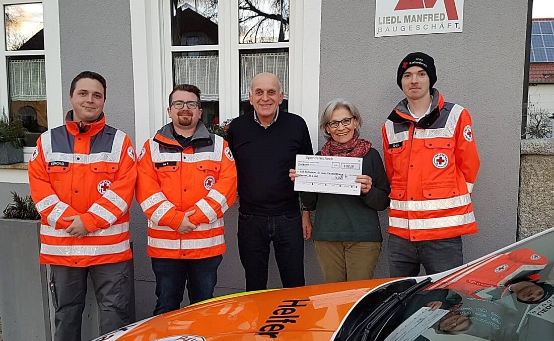 Kaltenbrunn. Eine weitere gute Nachricht für die Helfer vor Ort (HvO) Kaltenbrunn: Gerda und Manfred Liedl, Inhaber des Kaltenbrunner Baugeschäfts Liedl, unterstützen die Neuanschaffung des Fahrzeuges der Ersthelfer mit 1.000 Euro. [&hellip;]