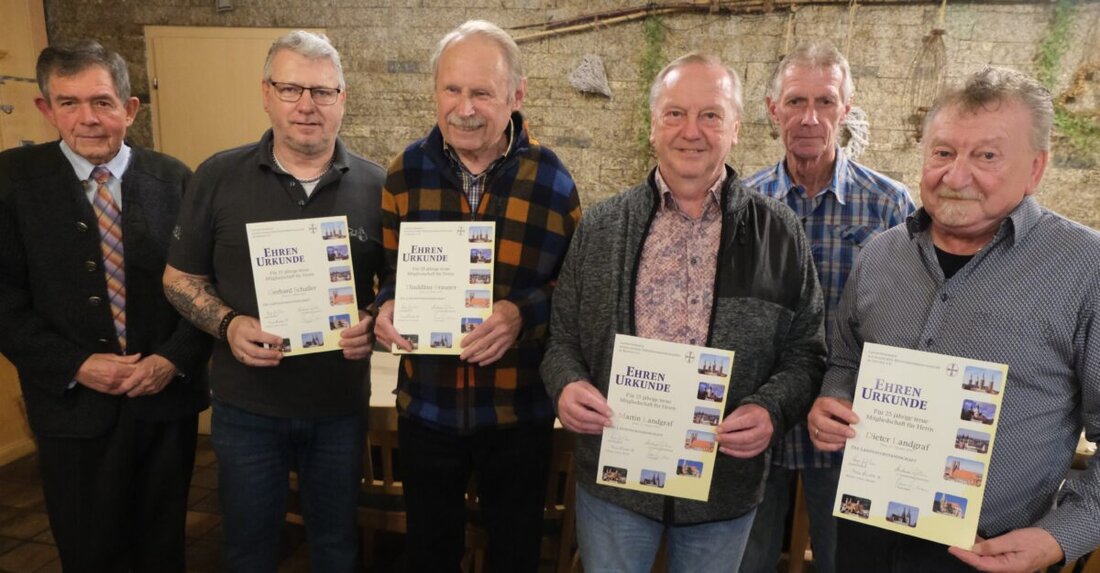 Floß. Der katholische Männerverein bekräftigte bei der Jahreshauptversammlung sein 125-jähriges Wirken in St. Johannes mit 81 Mitgliedern, Ehrungen für 20 und 25 Jahre und solider Kassenlage.