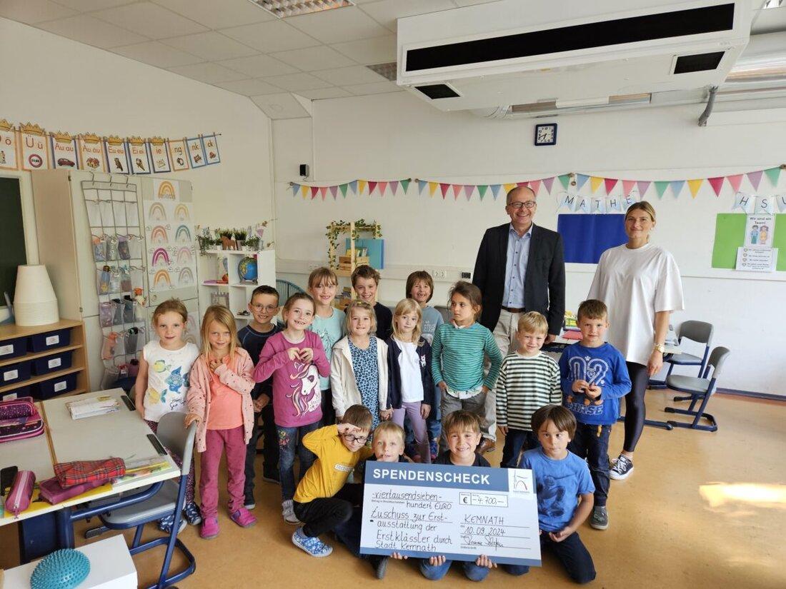 Kemnath. Die Stadt unterstützt Erstklässler und deren Eltern mit 100 Euro pro Kind für Schulausstattungen.