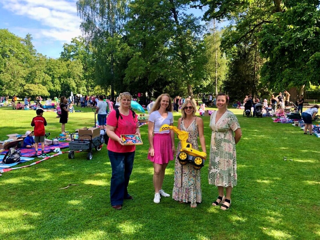 Teublitz. Der Kinderflohmarkt findet am 8. August von 9 Uhr bis 13 Uhr im Stadtpark Teublitz statt, mit Kinderschminken und ohne Anmeldung für Verkaufsstände. Bei Regen wird die Veranstaltung abgesagt.