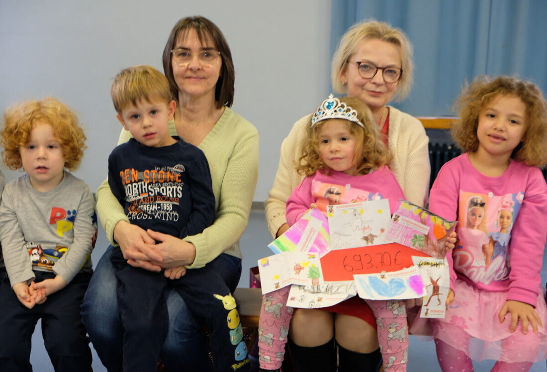 Speinshart. Beim Martins-Umzug sammelten die Kinder des Kindergartens Speinshart 693,70 Euro für die Kinderkrebshilfe.