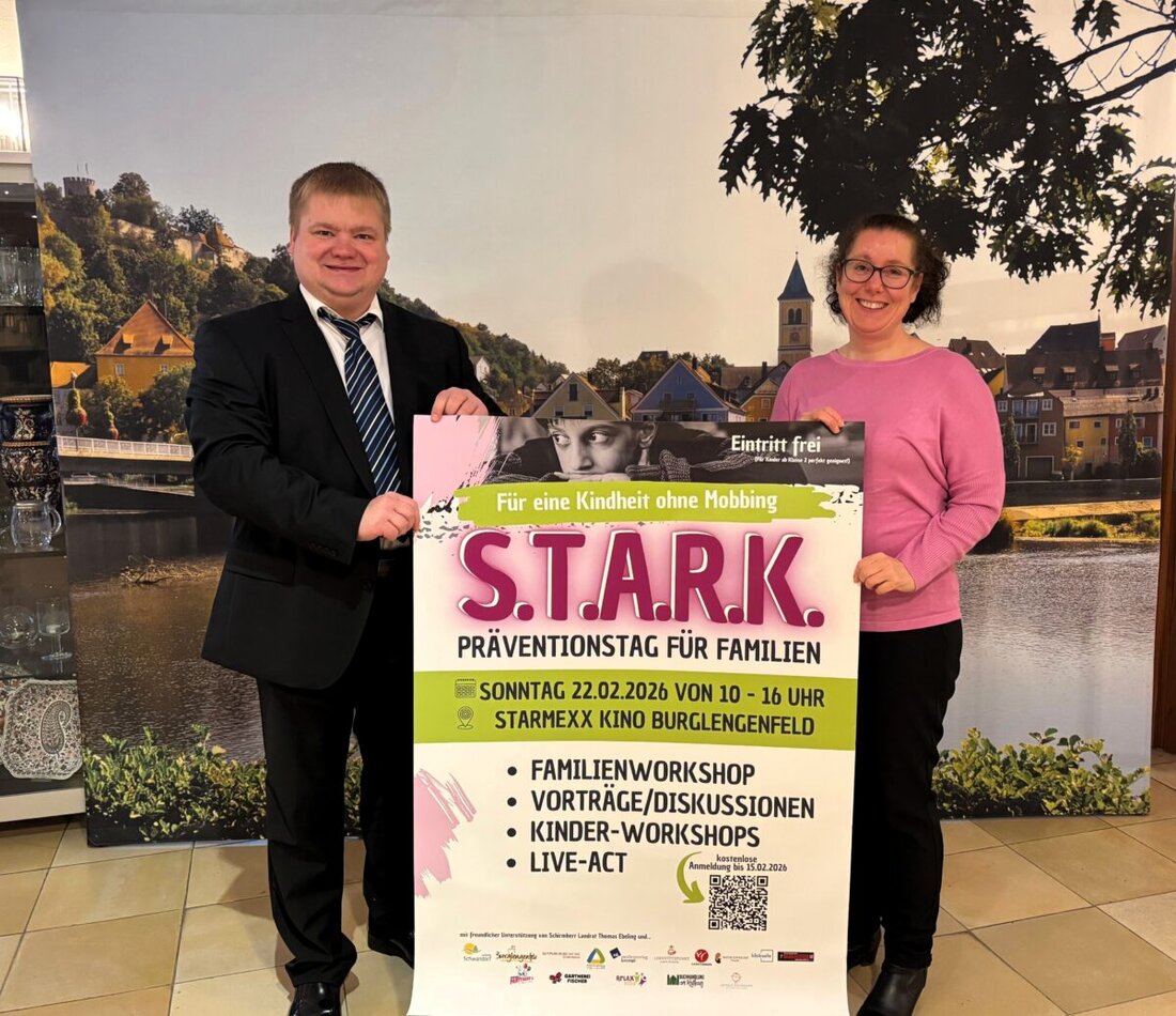 Burglengenfeld. Am Sonntag lädt Andrea Schmalzl, Inhaberin von RelaxKids, Familien zu einem kostenfreien Präventionstag gegen Mobbing ein. Die Veranstaltung findet von 10 bis 16 Uhr im Starmexx-Kino statt.