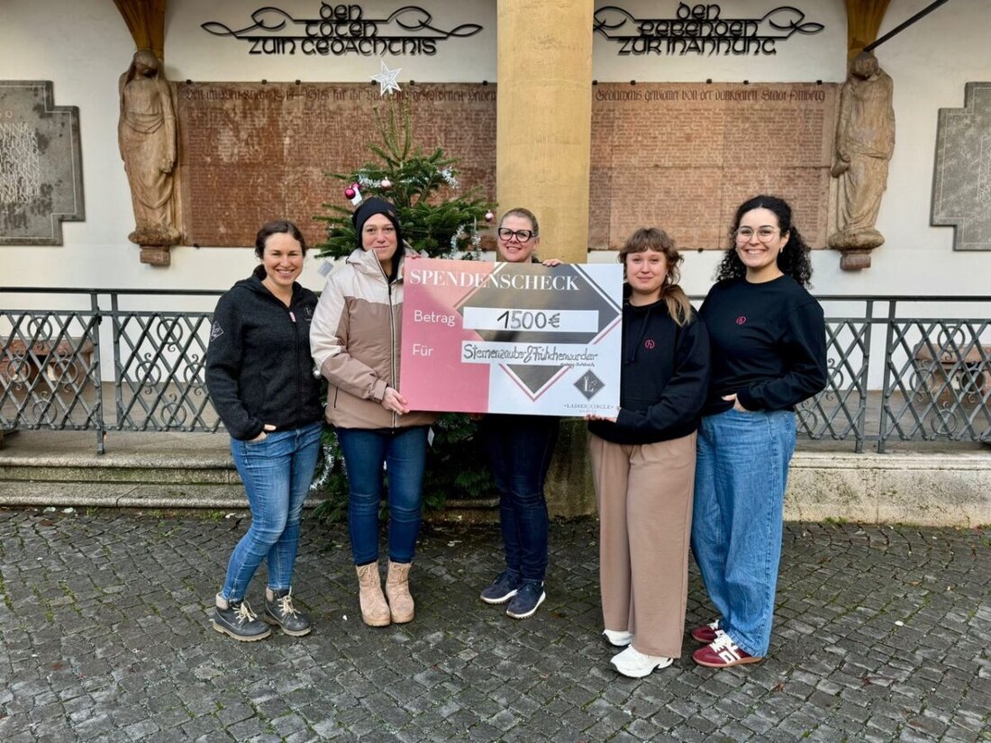 Amberg. Durch die tatkräftige Unterstützung der Firma Kühlmöbel HEFA, Sulzbach-Rosenberg, konnte Ladies‘ Circle (LC) Amberg wunderschöne personalisierte Adventskalender aus Holz zum Verkauf anbieten. 