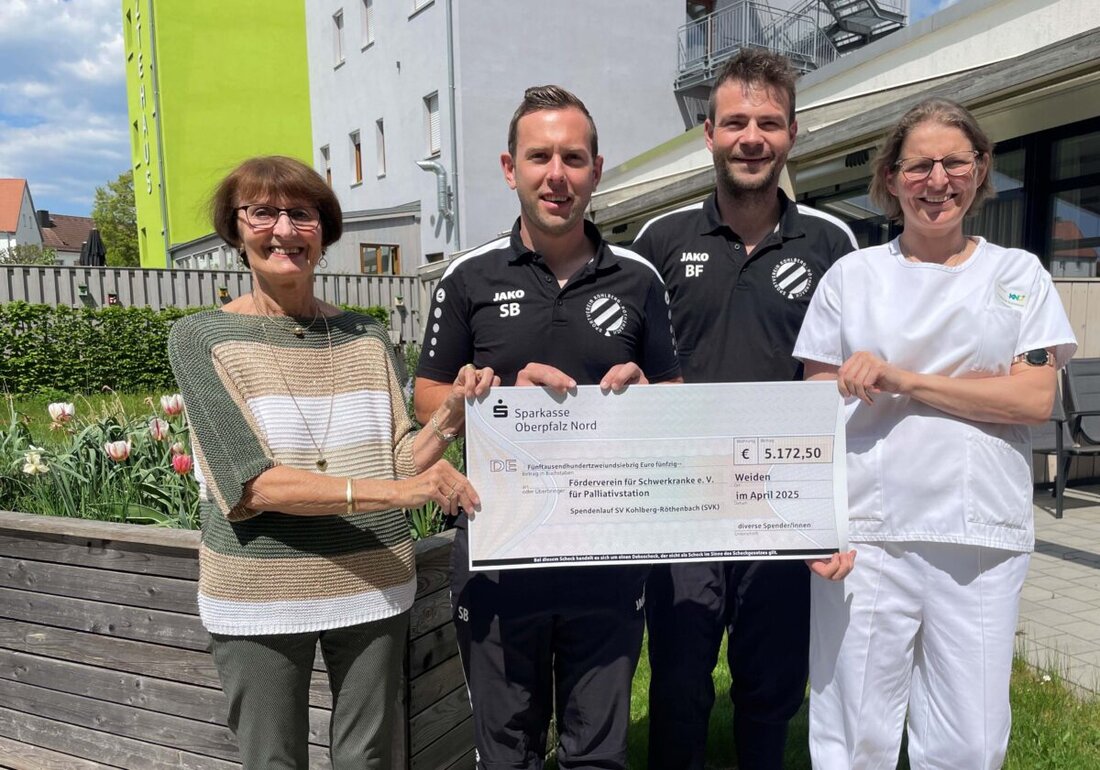 Weiden/Kohlberg. Wer sich mit Läufen fit hält, tut nicht nur sich selbst etwas Gutes, sondern bisweilen auch anderen. Musterbeispiel dafür ist eine Aktion des SV Kohlberg-Röthenbach im vergangenen Winter. Laufbegeisterte Mitglieder des Vereins baten via Social Media und Presse ihre Mitbürger darum, an vier Wochenenden zu joggen, spazieren zu gehen oder die Nordic-Walking-Stöcke in die Hand zu nehmen.