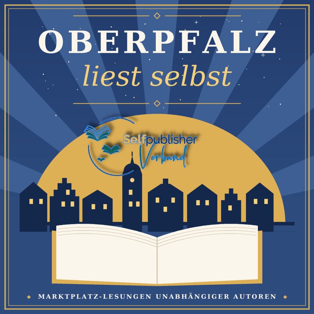 Trabitz. Indie-Autor Roland P. Bayer startet mit „Oberpfalz liest selbst“ eine Reihe Marktplatz-Lesungen für unabhängige Autoren. Ab Frühjahr 2027 in Weiden, Regensburg, Amberg, Cham und Bayreuth. Anmeldung bis 31. Januar 2027.