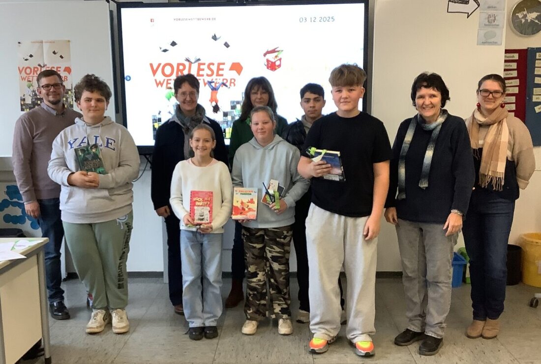 Pressath. Beim Vorlesewettbewerb kürt die Mittelschule ihre Schulsiegerin: Lija Giesbrecht überzeugt mit „Mein Lotta-Leben“ und starkem Fremdtext. Jedes Jahr machen rund 600.000 Kinder aus sechsten Klassen mit.