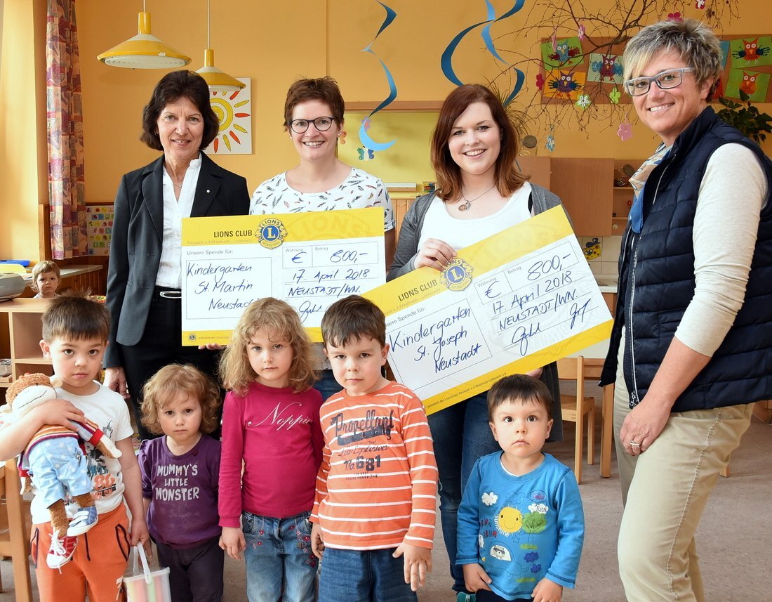 Neustadt/WN. Die Mitglieder des Lions-Clubs Neustadt-Lobkowitz trotzten beim Neustädter Faschingszug im Februar Regen, Schnee und Wind, um im Dienst der guten Sache Glückskrapfen und Faschingsbrezen an die Besucher zu bringen. [&hellip;]