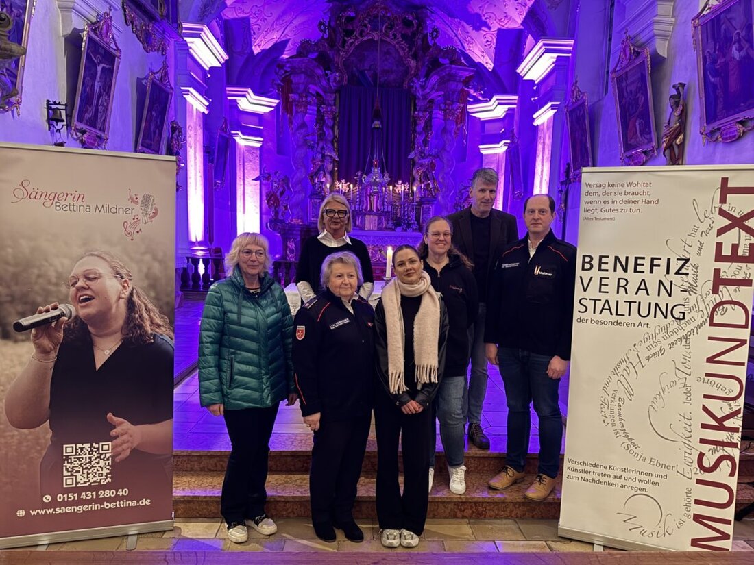 Luhe-Wildenau. Am 7. März berührte der Benefizabend MUT in St. Martin mit Tanz, Gesang und Texten und sammelte Spenden für den Malteser Herzenswunschkrankenwagen. Auftritte von Marlene Götz und Bettina Mildner begeisterten.