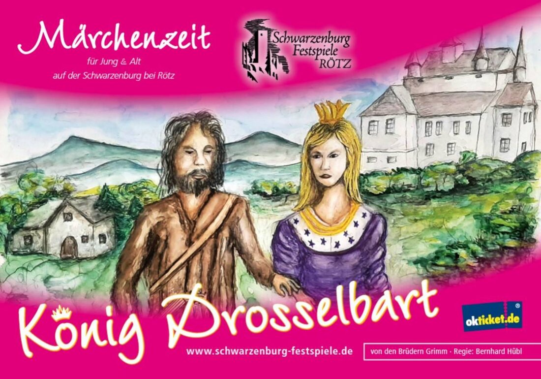 Rötz. Der Schwarzwihrbergverein Rötz veranstaltet auf der Schwarzenburg bei Rötz das Märchenevent "König Drosselbart" vom 5. Juli bis zum 3. August 2025, ein Spektakel für Jung und Alt. Tickets für diese magische Zeitreise sind auf okticket.de erhältlich.