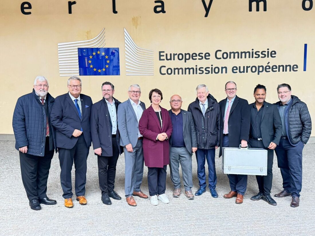 Brüssel. MdL Martin Scharf traf EU, Parlament und NATO. Themen: Sicherheit, Migration, Umwelt und Investitionen. Fokus auf Verteidigung, MFR 2028–2034 und Migrationspakt ab 2026. Scharf fordert weniger Bürokratie und mehr regionale Verantwortung.