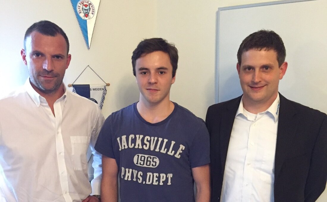 Weiden. Die Blue Devils Weiden haben Verteidiger Mirko Schreyer unter Vertrag genommen. Der 20-Jährige wechselt aus der DNL-Mannschaft des EV Regensburg an die Waldnaab. Mit Lukas Salinger (21) hält zudem [&hellip;]