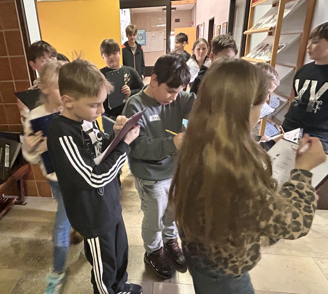 Weiherhammer. Viertklässler der Ludwig-Meier-Grundschule Etzenricht schnupperten beim Mittelschultag an der Mittelschule Weiherhammer ins Schulleben. Sie kochten, erkundeten das Haus und bauten Kreisel.