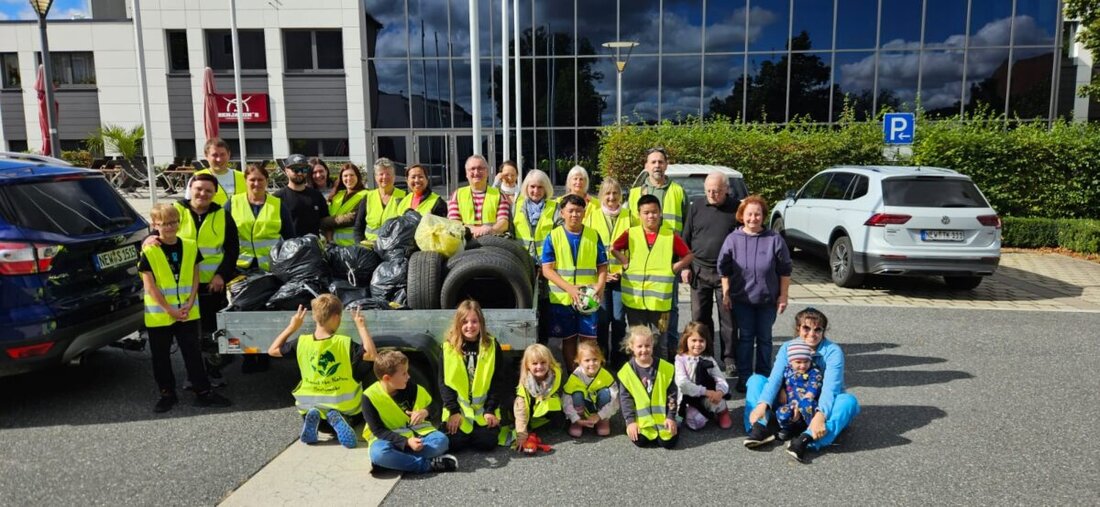 Grafenwöhr. Die Interessengemeinschaft "Respect the Nature" sammelte  an den Dießfurter Weihern Müll. Rund 30 Personen nahmen an der Aktion teil.  