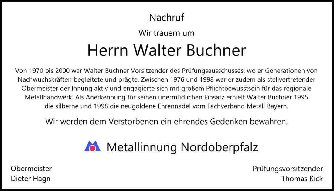 Begleitet durch: Bestattung Bauer - Weiden