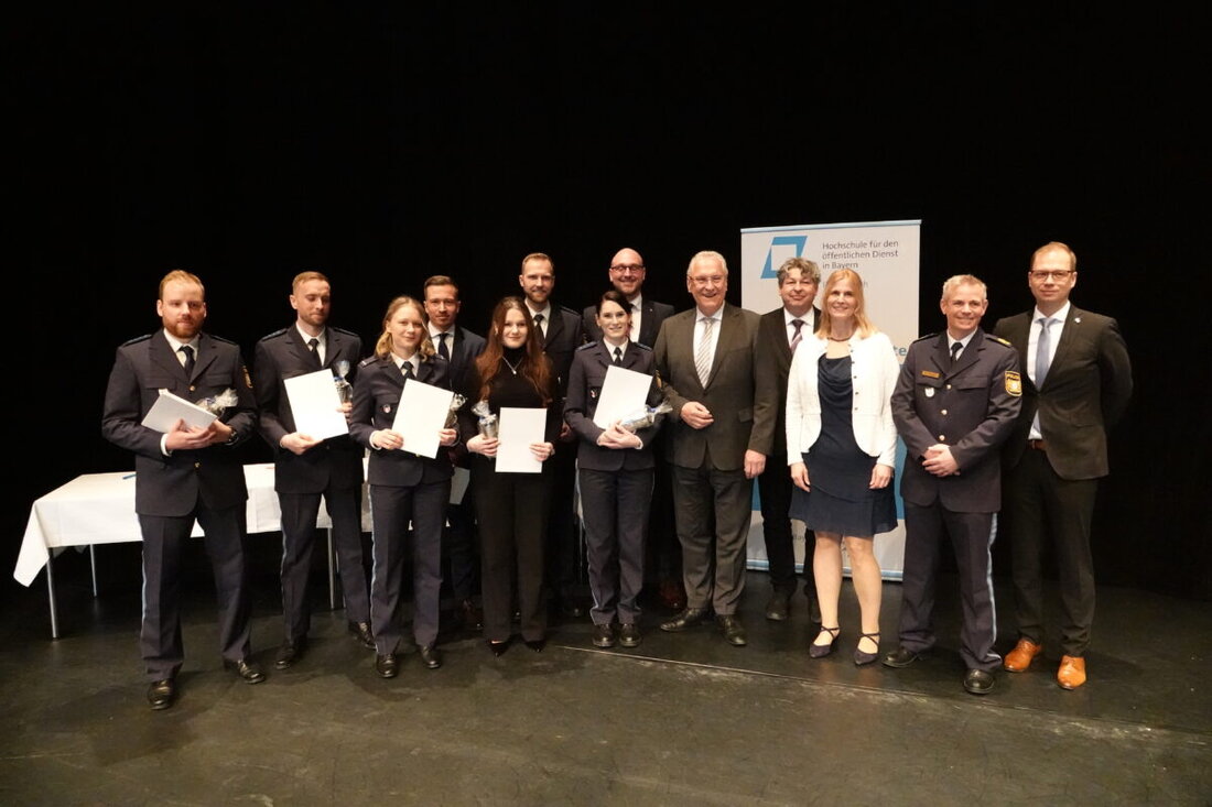München. 269 Kommissarinnen und Kommissare verstärken nach ihrem Abschluss an der HföD die Bayerische Polizei. Bei der Feier am 25. März 2026 hoben Stadler und Innenminister Herrmann Verantwortung und Vorbildrolle hervor.
