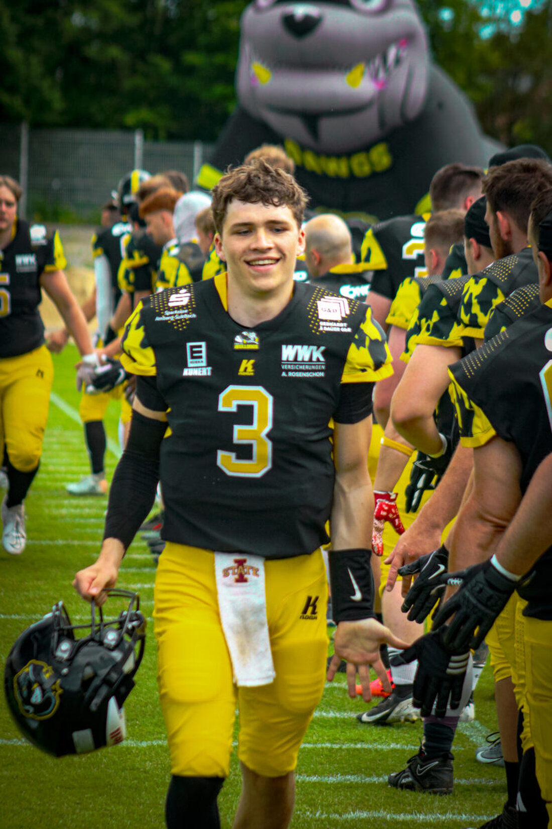 Amberg. Die Mad Bulldogs bestreiten am Samstag, 25. Juli, ihr letztes Heimspiel der Regionalliga. Gegen den Landsberg X-Press startet erstmals Xaver Gnan als Quarterback, Kick-off ist um 16 Uhr im Stadion Am Schanzl.