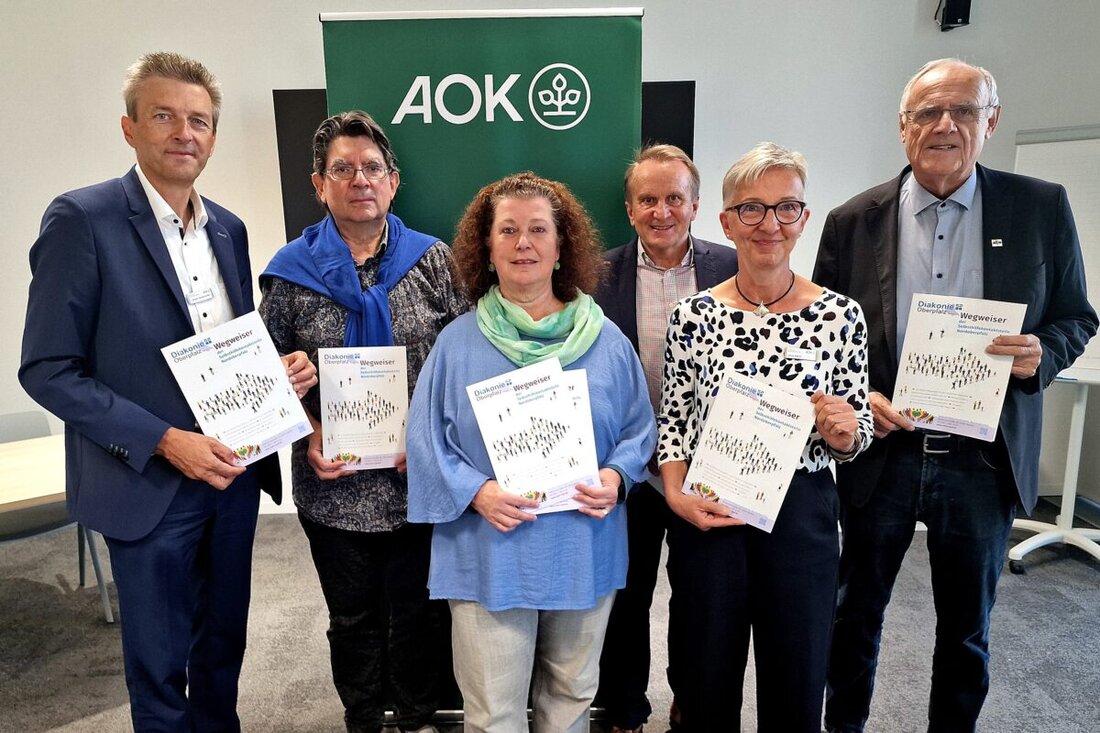 Weiden. In der Nordoberpfalz bündelt ein neuer Wegweiser der Selbsthilfekontaktstelle rund 150 Selbsthilfegruppen von A wie ADHS bis Z wie Zöliakie. Das Diakonische Werk Oberpfalz Mitte-Nord stellte die Broschüre vor.