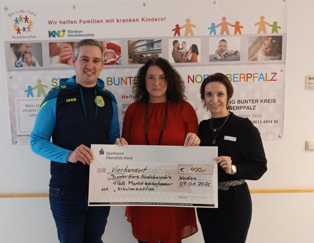 Mantel-Weiherhammer. Der Nikolaus bringt in Weiherhammer längst nicht mehr nur Apfel, Nuss und Mandelkern, sondern leistet wertvolle Hilfe für Kinder, die es beim Start ins Leben nicht so leicht haben.
