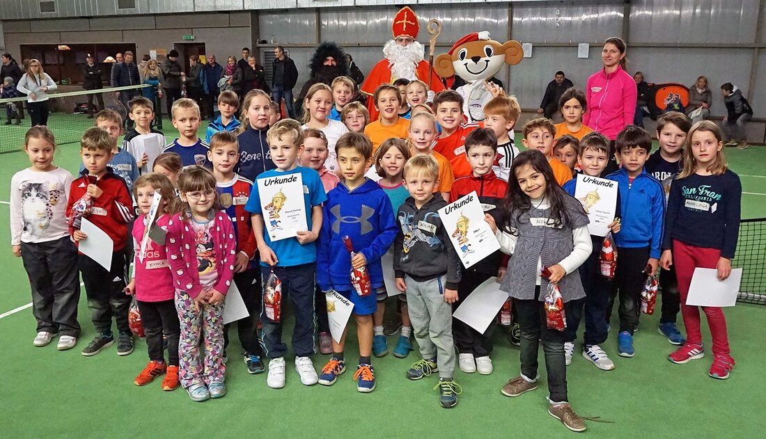 Neunkirchen. Selbst in der vorweihnachtlichen Zeit ruht bei der Tennisgemeinschaft (TG) Neunkirchen der Ball nicht. Beim mittlerweile traditionellen Kleinfeld-Nikolausturnier nahmen am Sonntagnachmittag über 40 Mädchen und Jungen aus den TGN-Sportarbeitsgemeinschaften und [&hellip;]