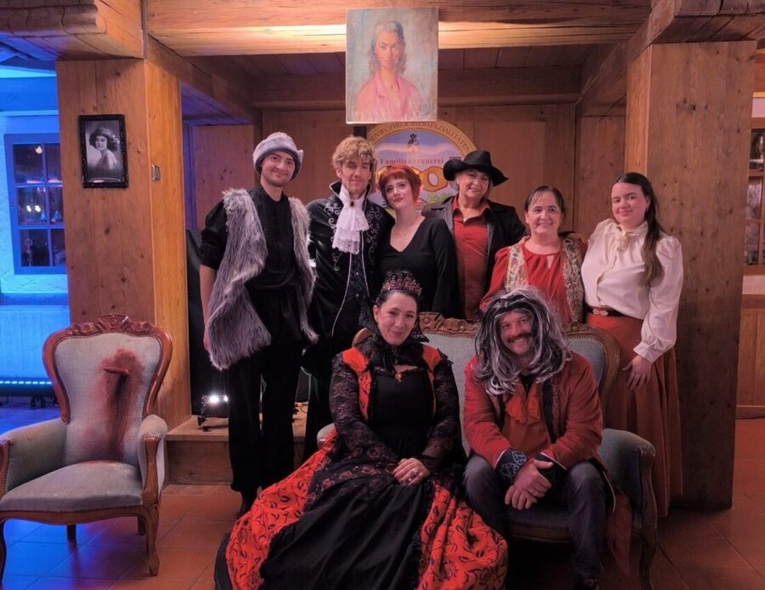 Bodenwöhr. Das OVIGO Theater ließ beim Krimidinner „Das Geheimnis der Blutgräfin“ die Gänsehaut kribbeln – mit Witz, Spannung und einem Menü mit vier Gängen in der Brauerei Jacob. Neue Termine am 6., 7. und 8. Februar.