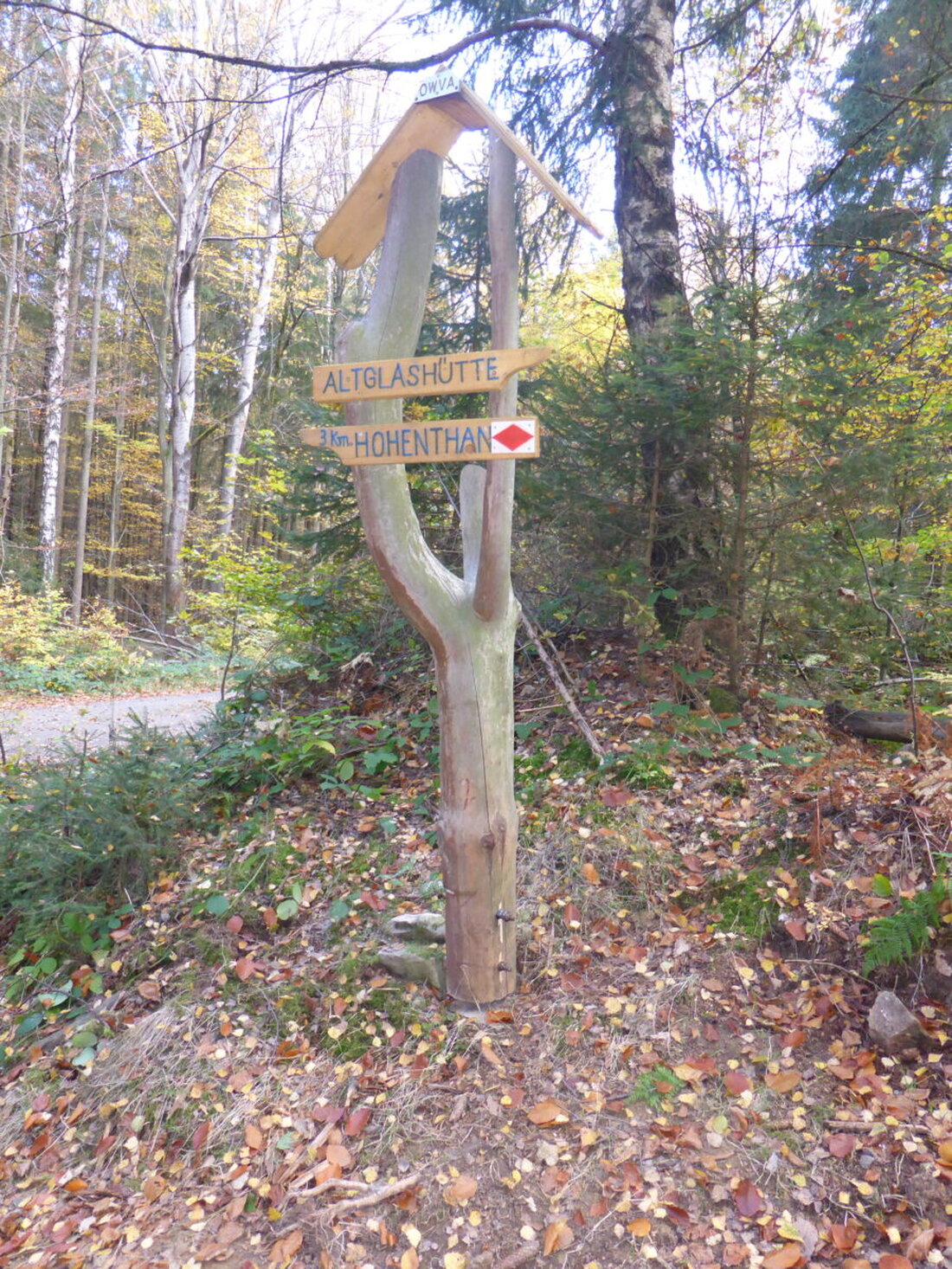 Altglashütte. Der OWV-Altglashütte hat die Wanderwegebeschilderung erneuert, um die Orientierung im verzweigten Wegenetz zu erleichtern.