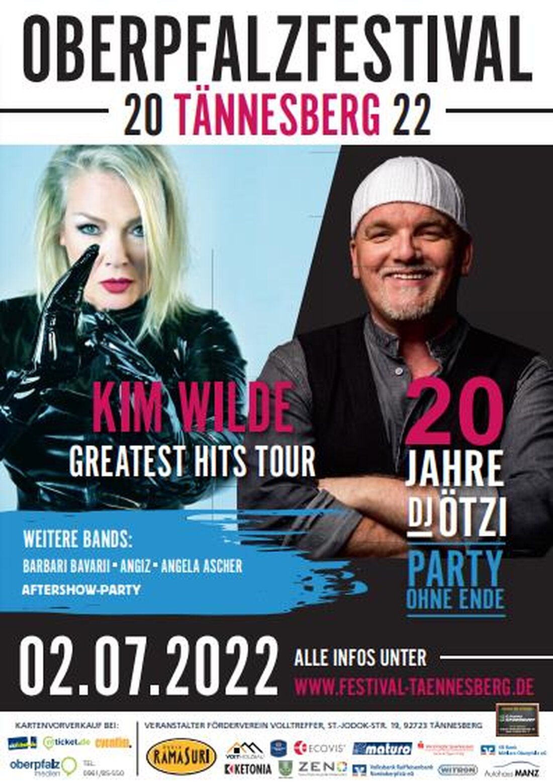 Tännesberg. Und wieder ein Fest weniger worauf man sich freuen kann. Aufgrund der Corona Pandemie wird das Oberpfalz-Festival zum wiederholten mal verschoben.