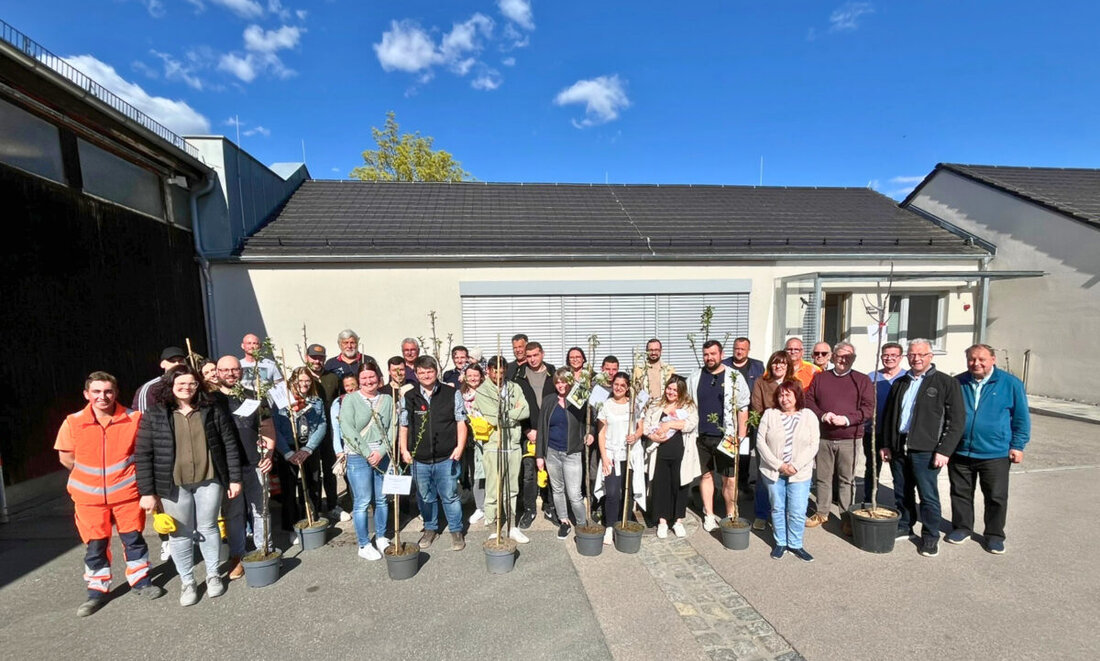Schwandorf. Die Stadt setzt 2026 ihre Obstbaumaktion für neue Hausbesitzerinnen und Hausbesitzer fort. 17 Familien erhielten Apfel-, Birnen- oder Zwetschgenbäume sowie Pflanztipps, um Gärten zu beleben und Wurzeln zu schlagen.